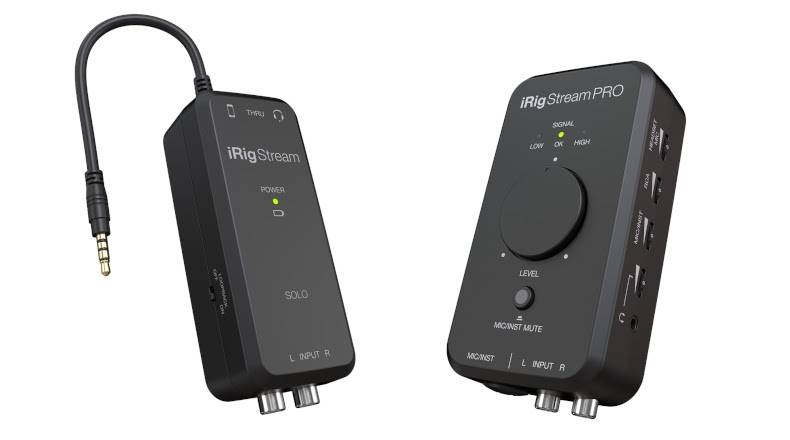 IK Multimedia iRig Stream Pro Streaming Audio Interface w/ In-Line